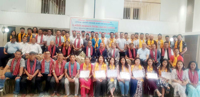 Advance Golden Chain Making Training in Lalitpur